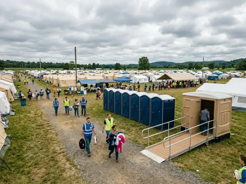 disaster-relief-camp-restrooms-010 — frequently asked questions, Dumpster & Portable Bathrooms Rental in Battlement Mesa, CO